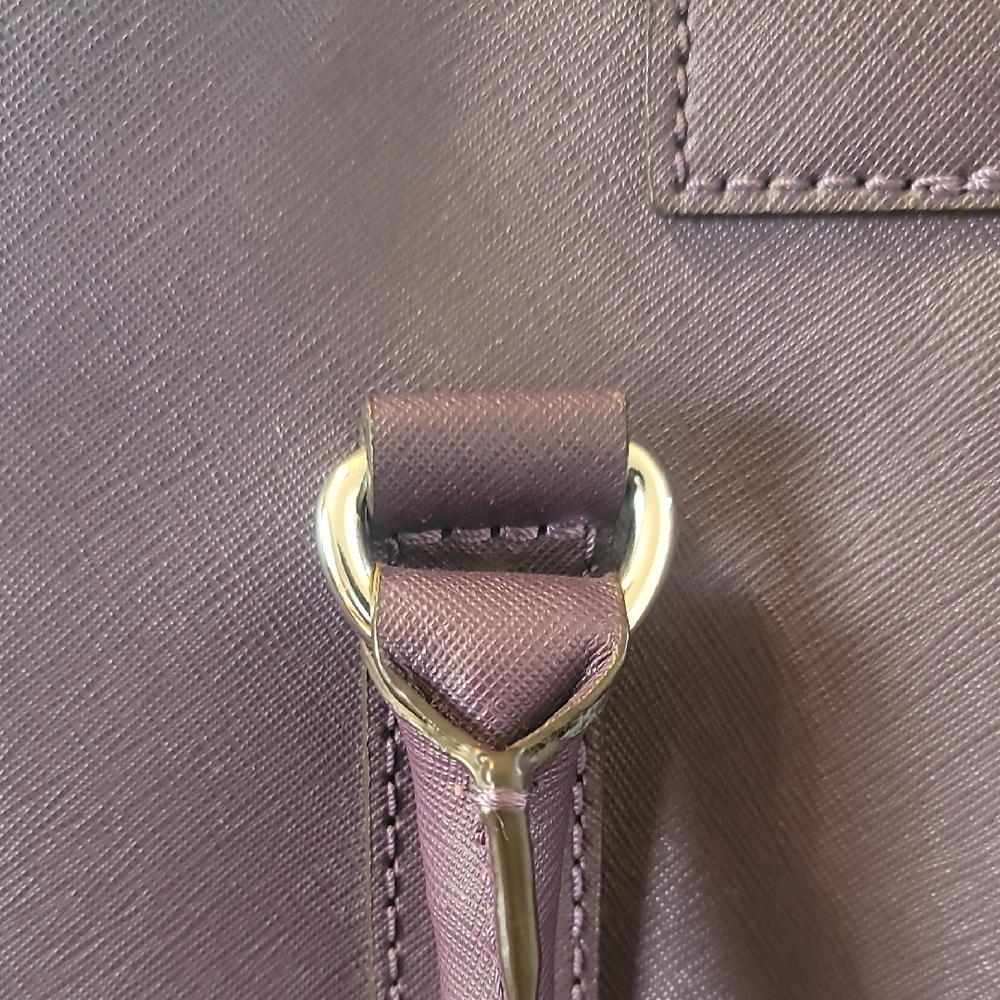 Michael Kors Dark Purple Shoulder Bag - Picture 4 of 16
